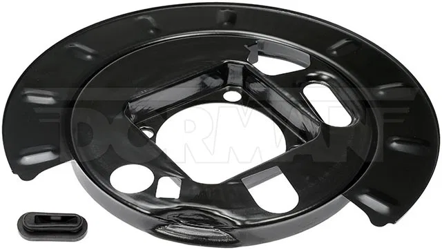 924-002 – DORMAN Brake Dust Shield, OE Replacement Black Steel Single